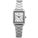 CASIO ENTICER LTP-V007D-2EUDF-P SILVER STAINLESS STEEL WOMEN WATCH