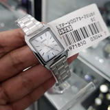 CASIO ENTICER LTP-V007D-2EUDF-P SILVER STAINLESS STEEL WOMEN WATCH