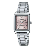 CASIO ENTICER LTP-V007D-4EUDF-P SILVER STAINLESS WOMEN WATCH