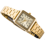 CASIO ANALOG LTP-V007G-9EUDF-P GOLD STAINLESS STEEL WOMEN WATCH