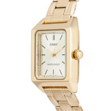 CASIO ANALOG LTP-V007G-9EUDF-P GOLD STAINLESS STEEL WOMEN WATCH