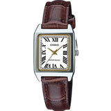 CASIO GENERAL LTP-V007L-7B2UDF-P BROWN LEATHER UNISEX WATCH