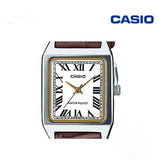 CASIO GENERAL LTP-V007L-7B2UDF-P BROWN LEATHER UNISEX WATCH