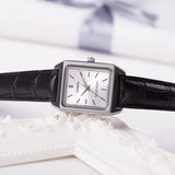 CASIO GENERAL LTP-V007L-7E1UDF-P BLACK LEATHER WOMEN WATCH