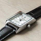 CASIO GENERAL LTP-V007L-7E1UDF-P BLACK LEATHER WOMEN WATCH