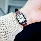 CASIO ENTICER LTP-V007L-7E2UDF-P BROWN LEATHER WOMEN WATCH