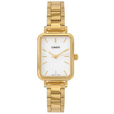 Casio General Gold Stainless Steel Strap Women Watch LTP-V009G-7EUDF-P