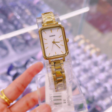 Casio General Gold Stainless Steel Strap Women Watch LTP-V009G-7EUDF-P