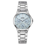 CASIO ANALOG LTP-V300D-2AUDF-P STAINLESS STEEL WOMEN WATCH