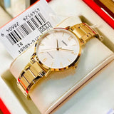 CASIO GENERAL LTP-VT01G-4BUDF-P GOLD STAINLESS STEEL WOMEN WATCH