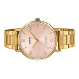 CASIO GENERAL LTP-VT01G-4BUDF GOLD STAINLESS STEEL STRAP WOMEN'S WATCH