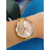 CASIO GENERAL LTP-VT01G-4BUDF GOLD STAINLESS STEEL STRAP WOMEN'S WATCH