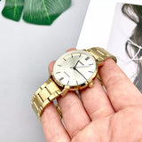 CASIO ANALOG LTP-VT01G-9BUDF-P GOLD STAINLESS STEEL WOMEN WATCH