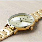 CASIO ANALOG LTP-VT01G-9BUDF-P GOLD STAINLESS STEEL WOMEN WATCH