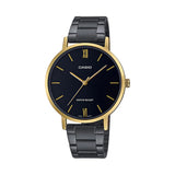 CASIO GENERAL LTP-VT01GB-1BUDF BLACK STAINLESS STEEL LADIES WATCH