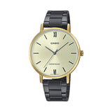 CASIO GENERAL LTP-VT01GB-9BUDF BLACK STAINLESS STEEL LADIES WATCH