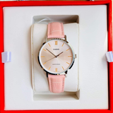 Casio General Pink Leather Women Watch LTP-VT01L-4BUDF-P