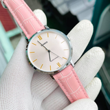 Casio General Pink Leather Women Watch LTP-VT01L-4BUDF-P