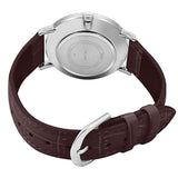 CASIO ENTICER LTP-VT01L-7B2UDF-P BROWN LEATHER WOMEN WATCH