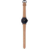 CASIO GENERAL LTP-VT02BL-1AUDF BROWN LEATHER WOMEN WATCH