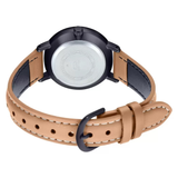 CASIO GENERAL LTP-VT02BL-1AUDF BROWN LEATHER WOMEN WATCH