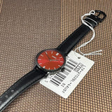 CASIO GENERAL LTP-VT02BL-4AUDF-P BLACK LEATHER WOMEN WATCH