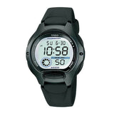CASIO GENERAL LW-200-1BVDF-P BLACK RESIN STRAP WOMEN WATCH
