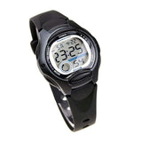 CASIO GENERAL LW-200-1BVDF-P BLACK RESIN STRAP WOMEN WATCH