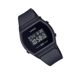 CASIO GENERAL LW-204-1BDF BLACK SILICON STRAP UNISEX'S WATCH