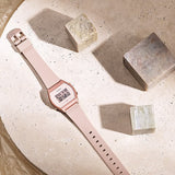 CASIO GENERAL LW-204-4ADF-P PINK SILICON STRAP WOMEN'S WATCH