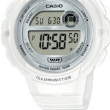 Casio General Digital White Resin Strap Unisex Watch LWS-1200H-7A1VDF-P