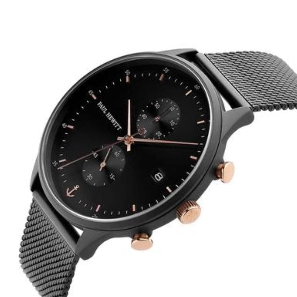PAUL HEWITT CHRONO PH-C-B-BSR-5M MEN'S WATCH - H2 Hub Watches