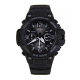CASIO GENERAL MCW-100H-1A3VDF QUARTZ BLACK RESIN MEN'S WATCH - H2 Hub Watches