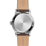 FOSSIL TOWNSMAN TWIST SILVER STAINLESS STEEL ME1163 BROWN LEATHER STRAP MEN'S WATCH - H2 Hub Watches
