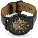 FOSSIL TOWNSMAN ME3155 BROWN LEATHER MEN WATCH