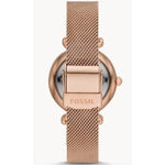 FOSSIL CARLIE AUTOMATIC ME3175 WOMEN'S WATCH - H2 Hub Watches