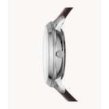 FOSSIL NEUTRA ME3184 AUTOMATIC CREAM SKELETON DIAL MEN'S WATCH