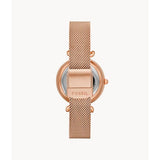 FOSSIL CARLIE MINI ME3188 ROSE GOLD WOMEN'S WATCH