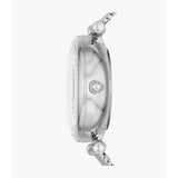 Fossil Carlie Mini Automatic Stainless Steel Mesh Women's Watch ME3189