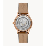 FOSSIL NEUTRA ME3195 BROWN LEATHER MEN'S WATCH