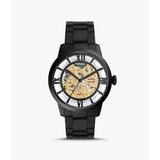 FOSSIL ME3197 BLACK STAINLESS STEEL MENS WATCH
