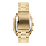 FOSSIL ME3204 GOLD STAINLESS STEEL MEN WATCH