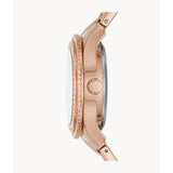 Fossil ME3211 Rose Gold Stainless Steel Ladies Watch