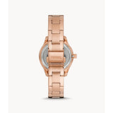 Fossil ME3211 Rose Gold Stainless Steel Ladies Watch