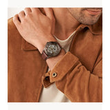 Fossil Townsman Automatic Brown Eco Leather Men Watch ME3225