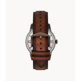 Fossil Townsman Automatic Brown Eco Leather Men Watch ME3225