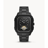 Fossil Automatic Black Dial And Stainless Steel Strap Men Watch ME3238