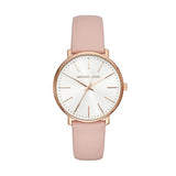 MICHAEL KORS MK2741I PINK LEATHER STRAP WOMENS WATCH