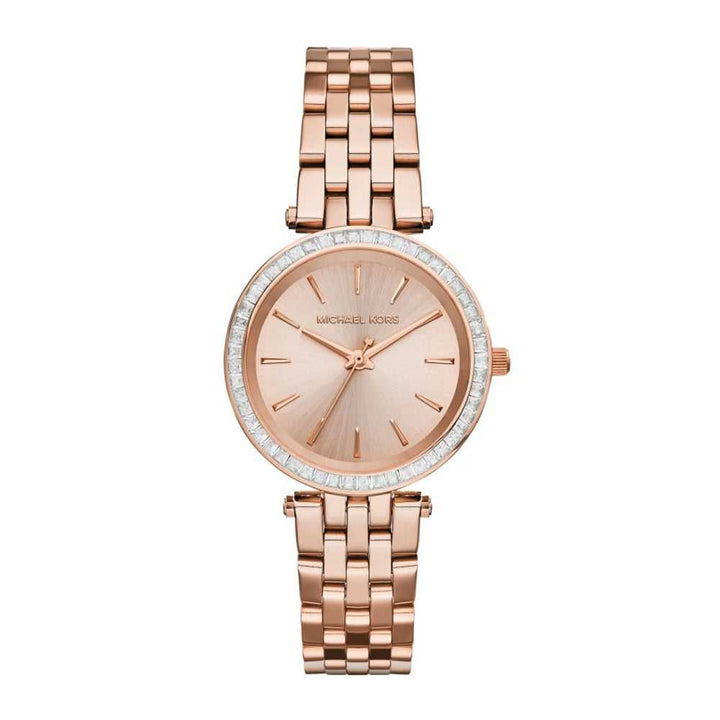 MICHAEL KORS MINI DARCI MK3366  ROSE GOLD STAINLESS STEEL WOMEN'S WATCH - H2 Hub Watches