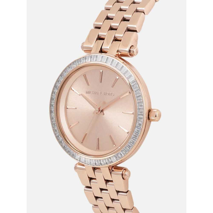 MICHAEL KORS MINI DARCI MK3366  ROSE GOLD STAINLESS STEEL WOMEN'S WATCH - H2 Hub Watches